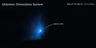 Alerta en el espacio: restos del asteroide desviado por la sonda DART podrían llegar a la Tierra