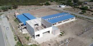 Chumbicha: avanza la obra del nuevo edificio para el IES “Sebastián Corpacci”