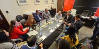 El Ministro Niederle visitó Santiago del Estero y se reunió con Rene Hid