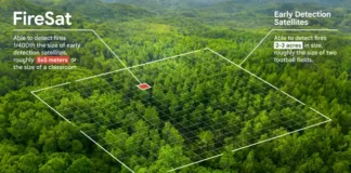 Esta constelación de satélites puede detectar incendios forestales antes de que se salgan de control