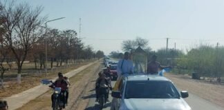 Fiesta de la Protección de la Virgen a 20 años del sismo en comunidades de La Paz