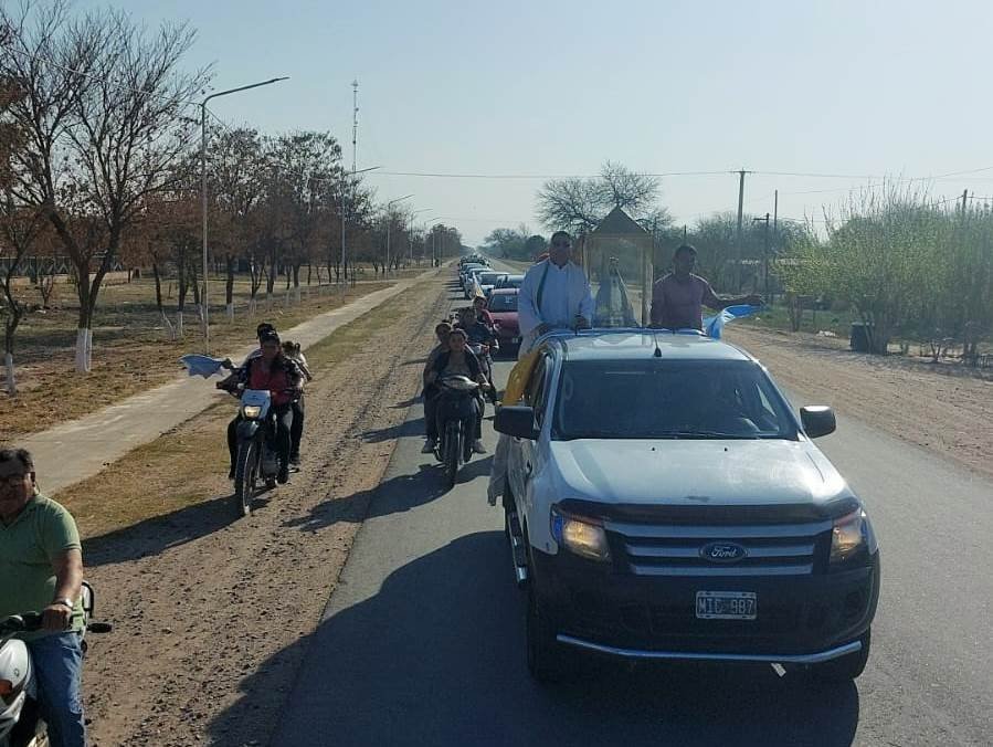 Fiesta de la Protección de la Virgen a 20 años del sismo en comunidades de La Paz