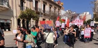 Jubilados en pie de lucha continuarán marchando en contra del veto presidencial en Catamarca