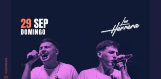 Llegan a Catamarca, los hermanos Herrera con el cuarteto, en un show totalmente gratis