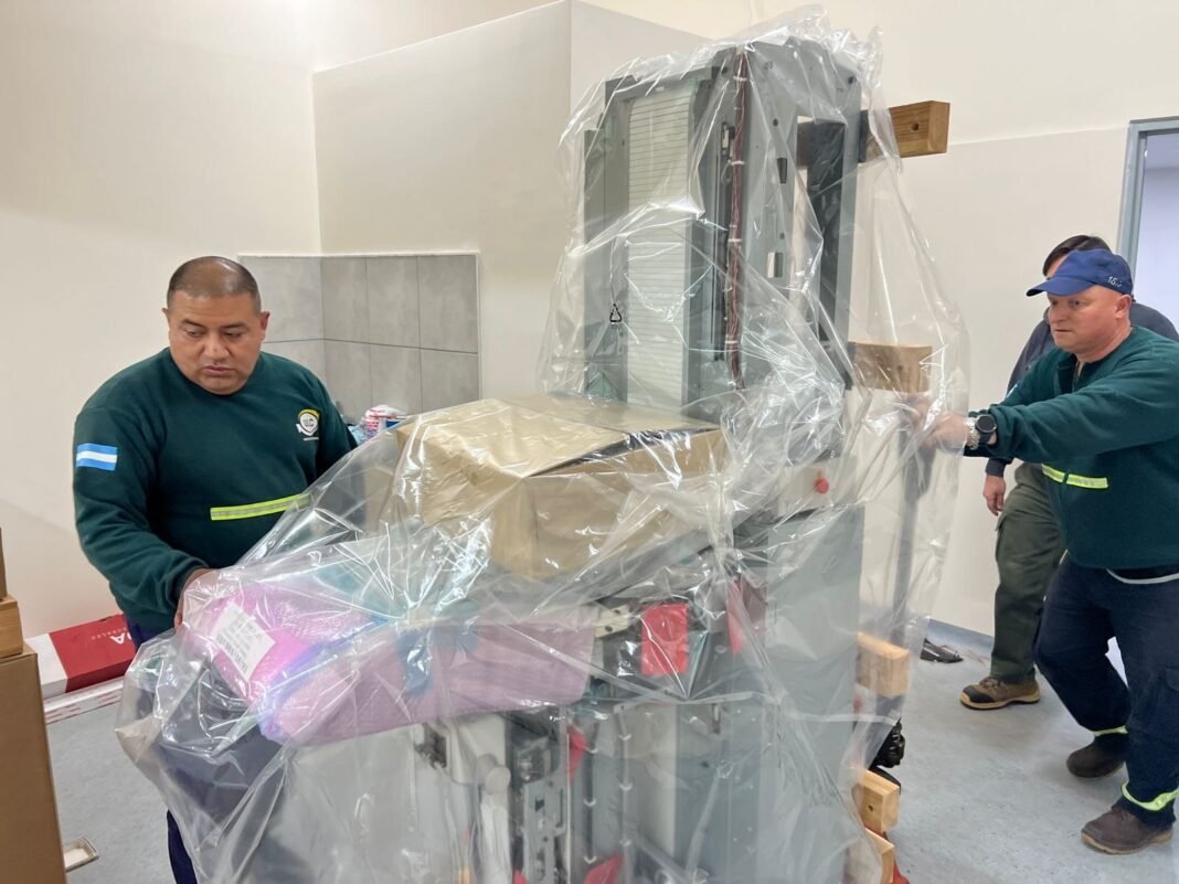 Llegó el nuevo mamógrafo destinado al Hospital San Juan Bautista