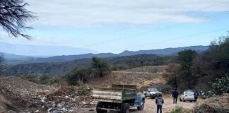 Multaron a dos camioneros en Fray por arrojar basura en la vía pública
