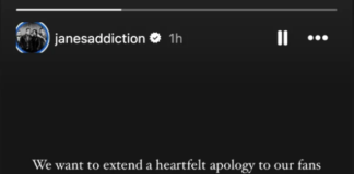 Pelea entre miembros de Jane’s Addiction en pleno show