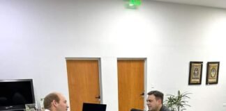 Raul Barot se reunió con el Ministro de Infraestructura y Obras Civiles de la provincia