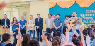 Raúl Jalil inauguró obras de infraestructura educativa en el Este