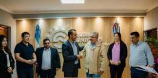 Saujil cuenta con nuevos edificios públicos y rubricó su adhesión al Consenso Fiscal