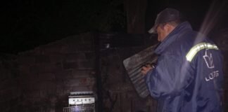 Se incendió una vivienda en Los Altos