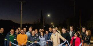 Tinogasta: Raúl Jalil inició su agenda inaugurando obras de urbanización en la ciudad