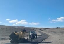 Mantenimiento de Ruta 43 y redes cloacales en Antofagasta de la Sierra