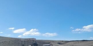 Mantenimiento de Ruta 43 y redes cloacales en Antofagasta de la Sierra