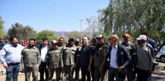 Avances en la Plaza de Los Ceibos, un trabajo muy esperado por los vecinos