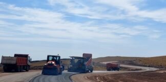 El asfaltado de la Ruta 42 estará concluido a fin de año