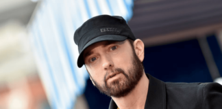 Eminem anuncia que será abuelo en el video de “Temporary”