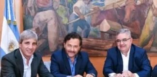 Jalil se reunió con Caputo