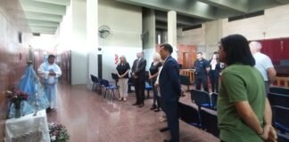 La Madre del Valle visita el Tribunal Oral Federal de Catamarca