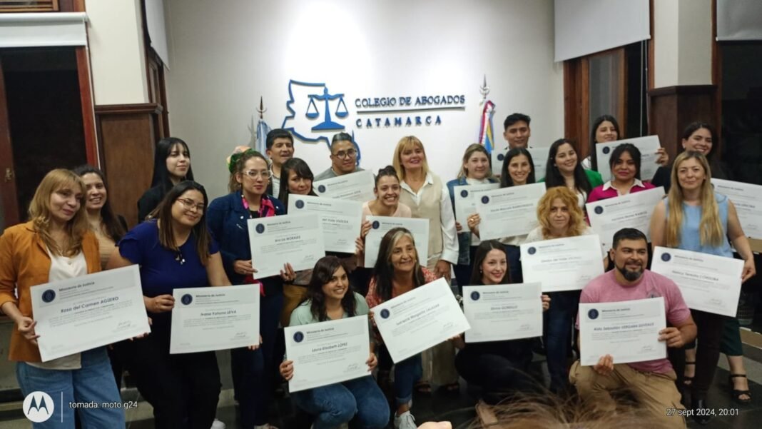 La provincia cuenta con 23 nuevos mediadores