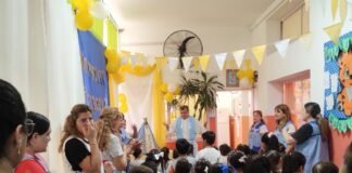 La Virgen del Valle visitó la escuela Clara J. Armstrong y Fiscalía General de la Nación