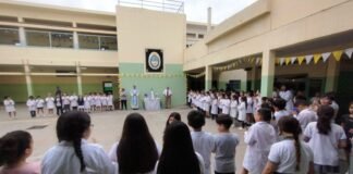 La Virgen Morenita visita la escuela Clara J. Armstrong y Fiscalía General de la Nación