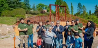 Las Juntas cuenta con un nuevo acceso y avanza la reconstrucción del puente principal