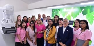 Mes Rosa: ponen en funcionamiento del nuevo mamógrafo en el Hospital San Juan Bautista