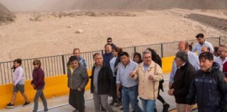 Se inauguró en Fiambalá el nuevo puente vial que lleva a Las Termas