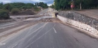 Alerta por crecida de ríos: precaución al circular por la Ruta Nacional 40