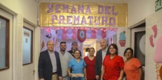 El Ministro de Salud provincial participó del lanzamiento de la Semana de la Prematurez