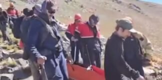 Finalizó el rescate del turista cordobés: se encuentra estable en el Hospital de Belén