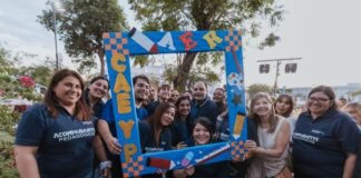 Gustavo asistió al cierre de los Talleres Barriales y Centros de Apoyo Escolar y Participación