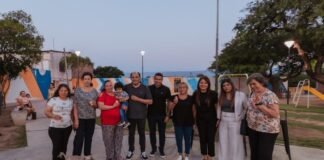 Gustavo participó de una nueva entrega de Alarmas Solidarias