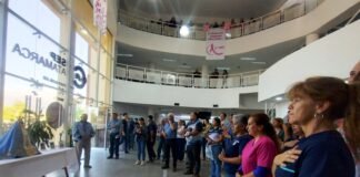 La Virgen visita la Obra Social de los Empleados Públicos