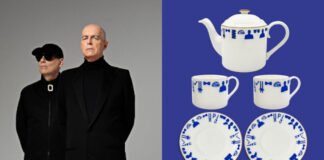 Pet Shop Boys celebra sus 40 años con un juego de té de porcelana
