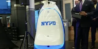 El futuro podría ser así: este robot esférico promete patrullar las calles y perseguir delincuentes
