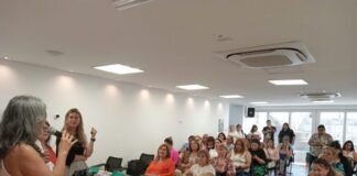 Punto Violeta organizó un espacio de reflexión feminista en el Nodo Tecnológico