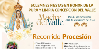 Solemne Procesión en honor de la Virgen del Valle