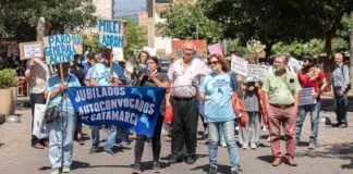 XV° Marcha de Los Jubilados Autoconvocados de Catamarca