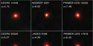 El telescopio James Webb de la NASA descubre tres misteriosos puntos rojos en el espacio