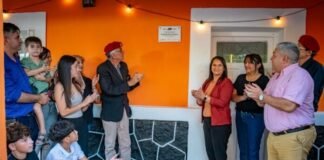 Emotivo homenaje a miembros de la Agrupación 7 de Abril de Fray