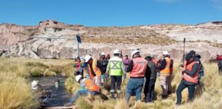 COMUNIDADES LOCALES, EMPRESAS Y MINERÍA MONITOREARON HOY LA SUBCUENCA DEL RÍO LOS PATOS