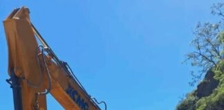 Iniciaron los trabajos de reparación de la Cuesta del Portezuelo