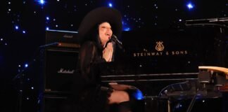 Lady Gaga estrenó una canción en el Festival FireAid