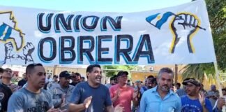 Los autoconvocados de Obras Públicas fundaron el gremio «Unión Obrera»