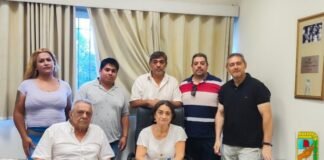 Lucia mantuvo reunión con el sindicato de Vialidad Nacional en el PJ