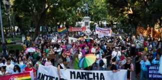 Marcha Federal LGBT antifascista y antirracista en Catamarca con fuerte rechazo a los dichos de Milei