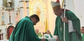 Asumió el nuevo párroco en Tinogasta