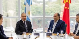El intendente recibió al Embajador de China en Argentina
